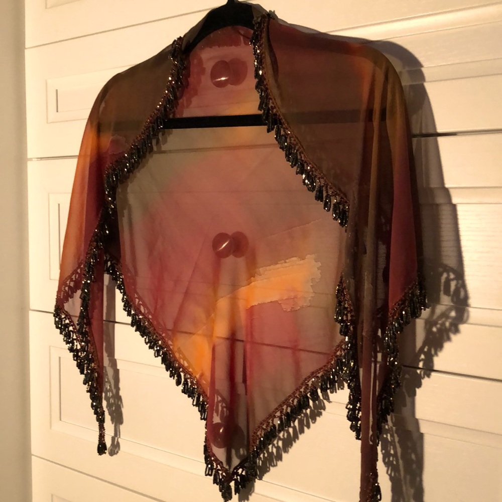 Sheer Beaded Scar